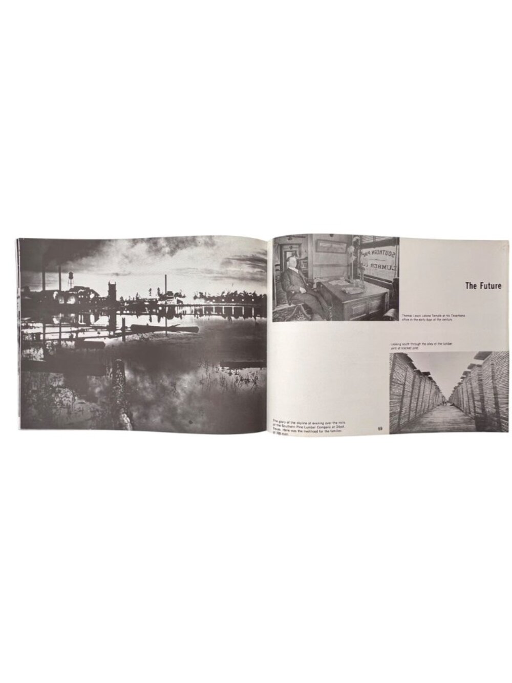Axes Oxen & Men Pictorial History Southern Pine Lumber Co. East TX 1975 Forestry - Picture 13 of 14